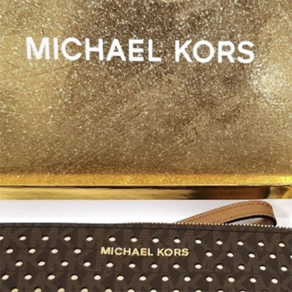MICHAEL Michael Kors Women's Dotted Wristlet - Picture 3 of 8